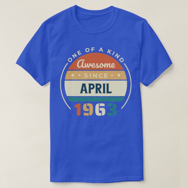 April 1963 T-Shirt (Design Front)