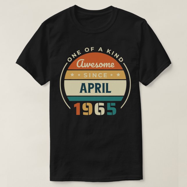 April 1965 T-Shirt (Design Front)