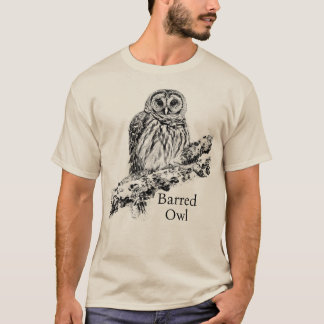 April 2024 - Mr Owl - Gray T-Shirt