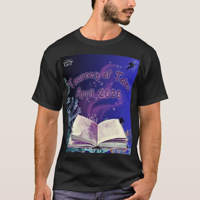 April 2026 Tourney of Tales Official Shirt (Front)