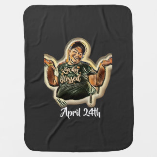 April 24th baby blanket