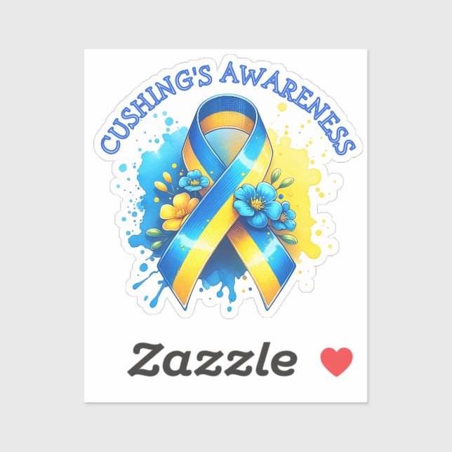 April 8th is Cushing's Awareness Day Sticker (Sheet)