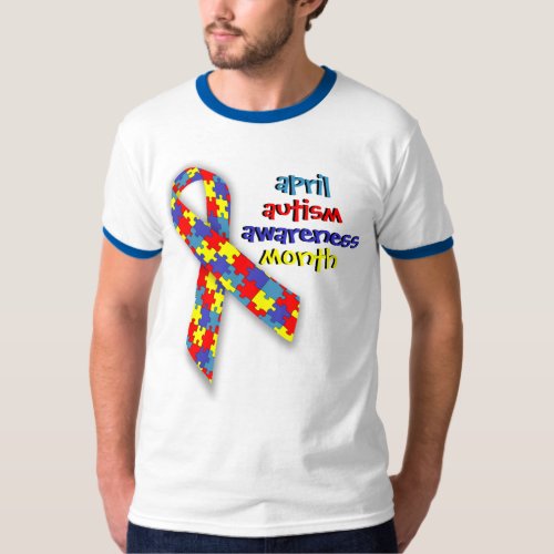 April Autism Awareness Month T_Shirt