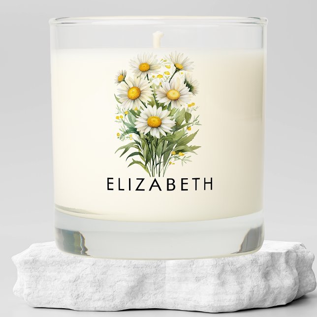 April Birth Month Flower Customized Gift for Her  Scented Candle (Creator Uploaded)