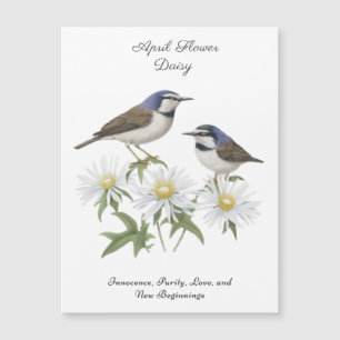 April Birth Month Flower Daisy Cherished Birthday