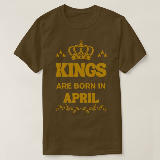 April Birthday 13 T-Shirt (Design Front)