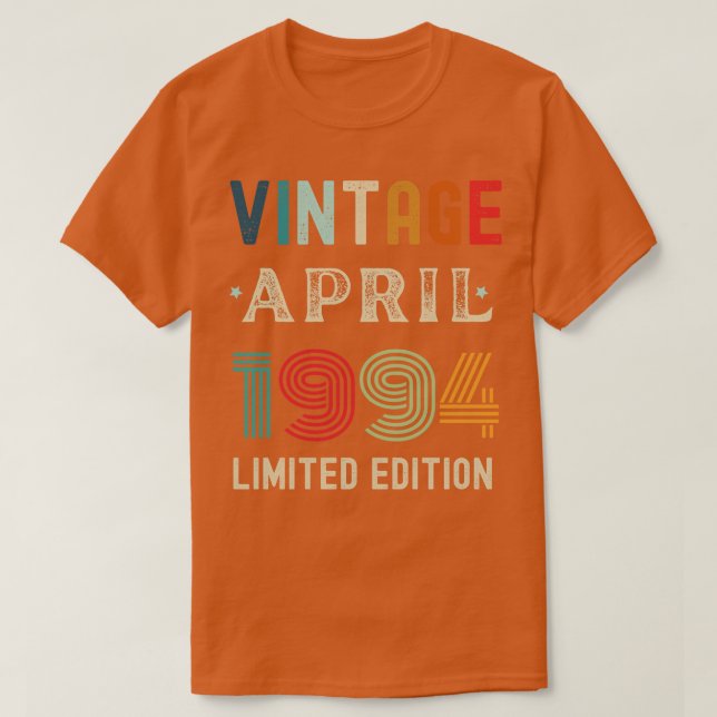 April Birthday Gift 14 T-Shirt (Design Front)