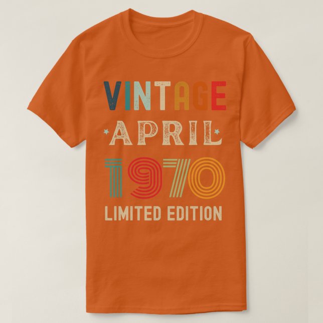 April Birthday Gift 31 T-Shirt (Design Front)