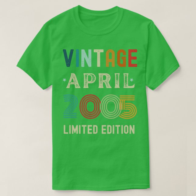 April Birthday Gift 38 T-Shirt (Design Front)