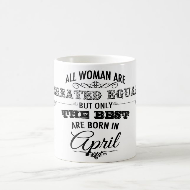April Birthday Mug (Center)