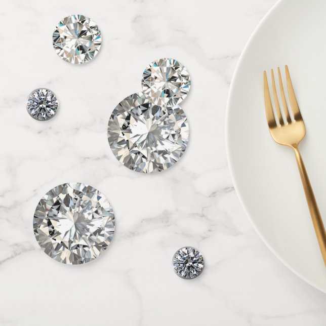 April Birthstone Diamond Table Confetti (Group)
