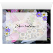 APRIL BOUQUET ~ Card (Inside Horizontal (Bottom))