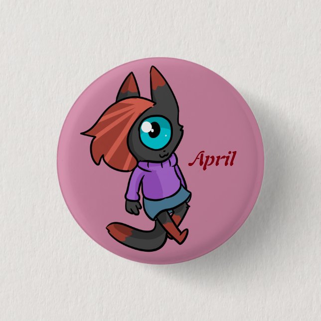 April Button (Front)