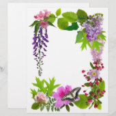 April Flowers (Front/Back)