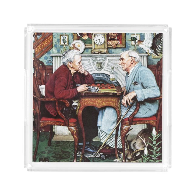 April Fool, 1943 Acrylic Tray (Front)