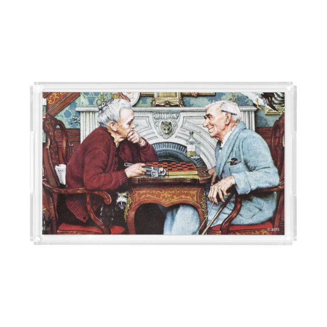 April Fool, 1943 Acrylic Tray (Front)