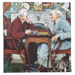 April Fool, 1943 Cloth Napkin