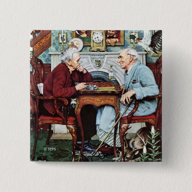 April Fool, 1943 Pinback Button (Front)