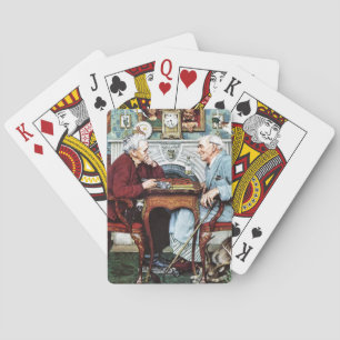 April Fool, 1943 Poker Cards