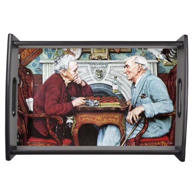 April Fool, 1943 Serving Tray (Front)