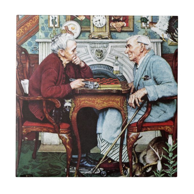 April Fool, 1943 Tile (Front)