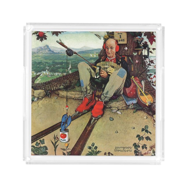 April Fool, 1945 Acrylic Tray (Front)