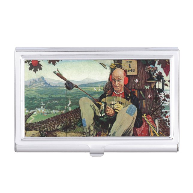 April Fool, 1945 Business Card Case (Front)