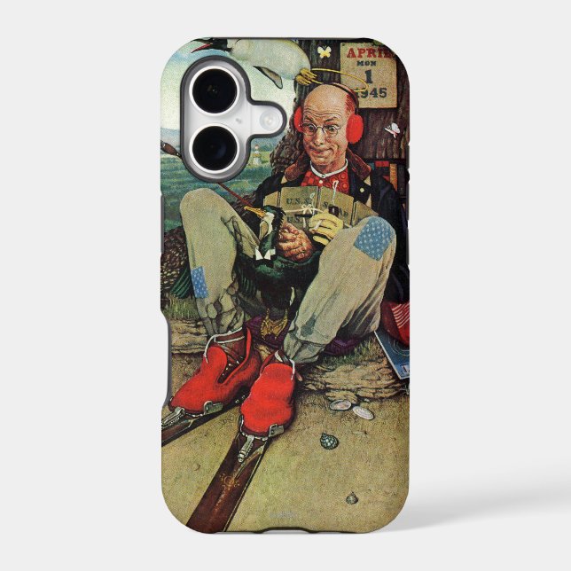 April Fool, 1945 Iphone Case (Back)