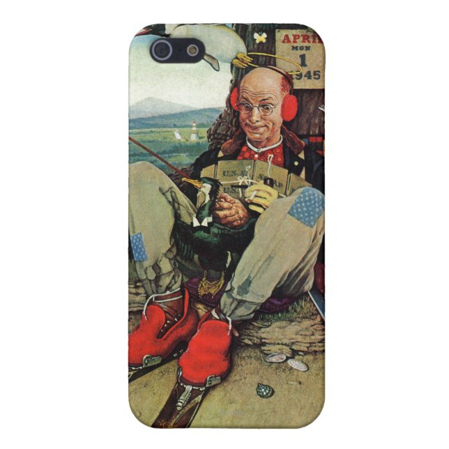 April Fool, 1945 iPhone Case (Back)