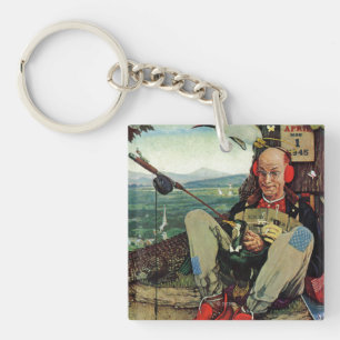 April Fool, 1945 Keychain