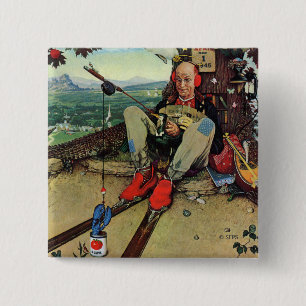 April Fool, 1945 Pinback Button