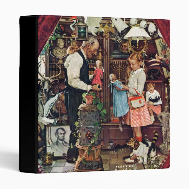 April Fool, 1948 3 Ring Binder (Front/Spine)