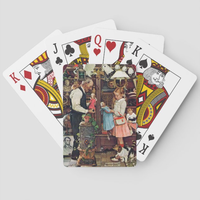 April Fool, 1948 Poker Cards (Back)