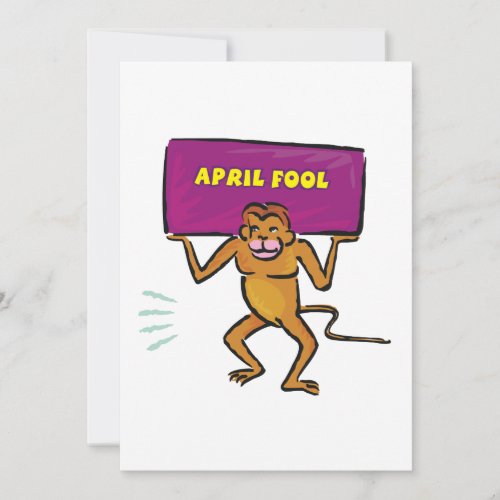 April Fool Invitation