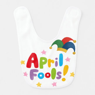 April Fool’s Baby Bib