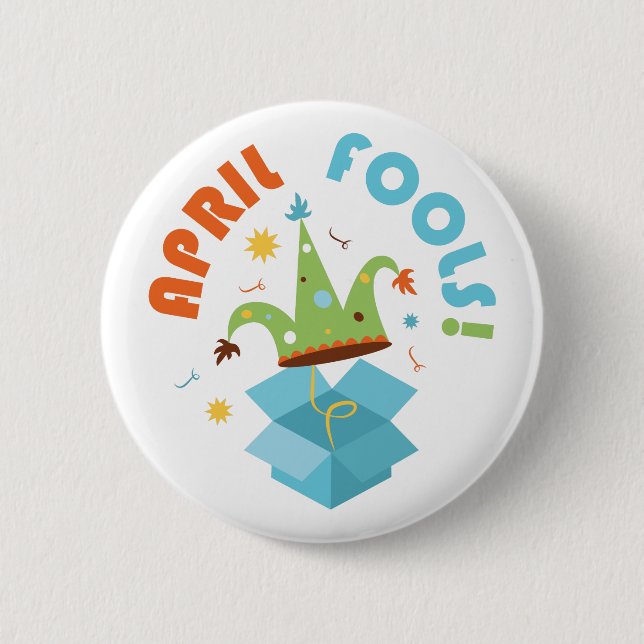 April Fools Button (Front)