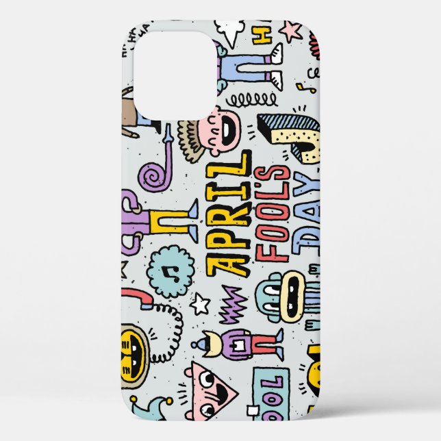 April Fools: Colorful Doodle Set. Case-Mate iPhone Case (Back)