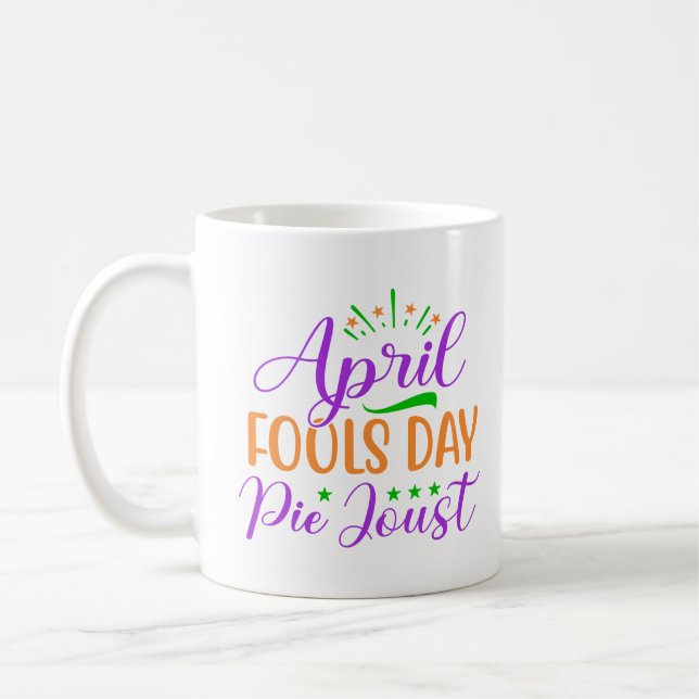 April Fools Day 2024 Coffee Mug (Left)