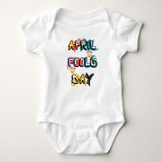 April Fools day April first Color Baby Bodysuit
