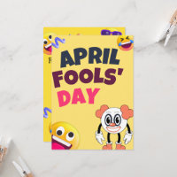 April Fool's Day Birthday Greeting Card