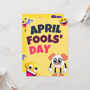 April Fool's Day Birthday Greeting Card