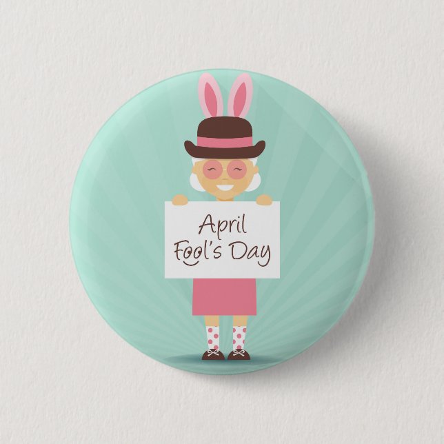 april fools day button (Front)