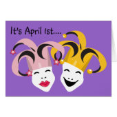 April Fool's Day Card (Front Horizontal)