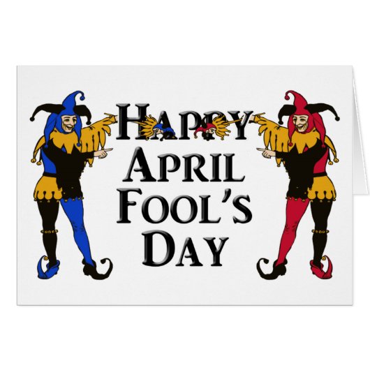 April Fool's Day Cards (Front Horizontal)