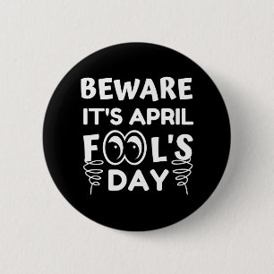April Fool's Day Funny Button