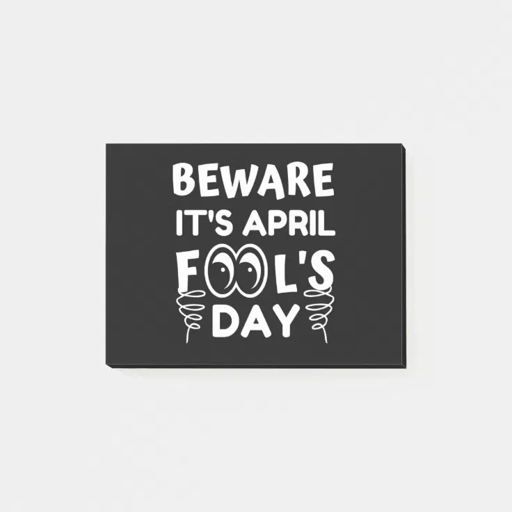 April Fool's Day Funny Post-it Notes | Zazzle