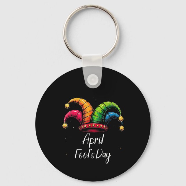April Fool's Day Keychain (Front)