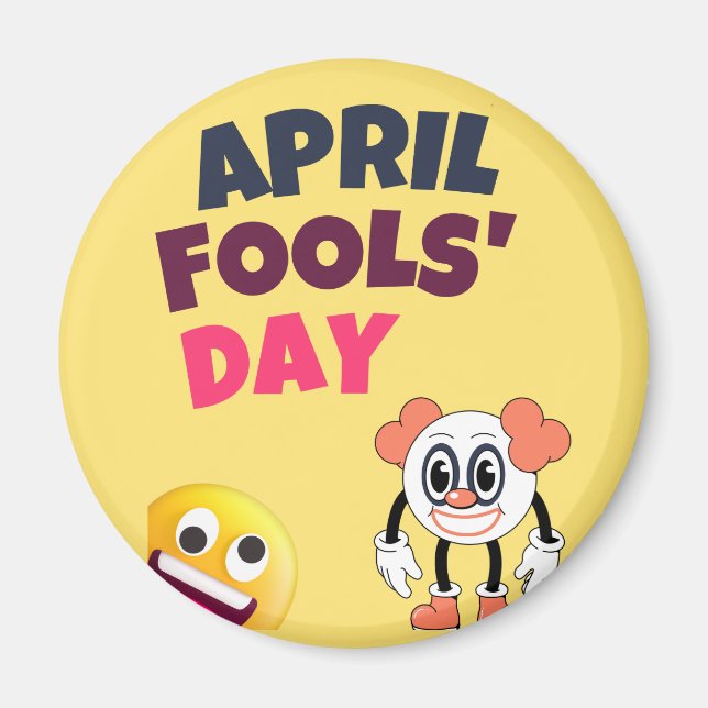April Fool's Day  Magnet (Front)