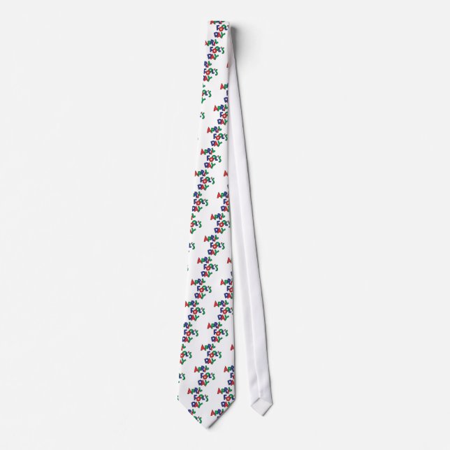 April Fools Day Neck Tie (Front)