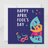 April Fool's day Paper Plate (Front)